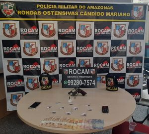 Imagem da notícia - PM prende 13 infratores e apreende drogas e armas em Manaus