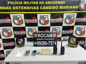 Imagem da notícia - Polícia Militar detém homem por tráfico de drogas no bairro Aleixo