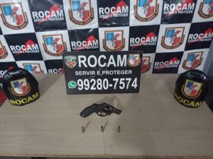 Imagem da notícia - Rocam detém homem por porte ilegal de arma de fogo em Manaus