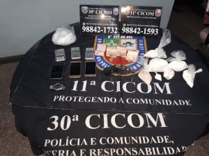 Imagem da notícia - Polícia Militar prende jovens ligados a comércio ilícito no bairro Coroado