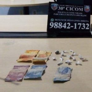 Imagem da notícia - Jovem é detido pela PM em bar com drogas, no Jorge Teixeira