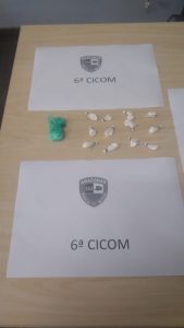 Imagem da notícia - Polícia Militar detém homem por tráfico de drogas, na Cidade Nova