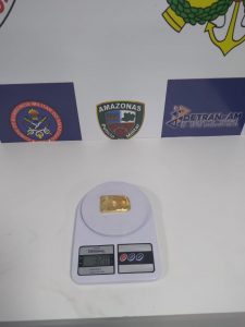 Imagem da notícia - Base Arpão prende homem com ouro ilegal avaliado em R$ 80 mil