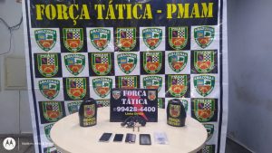 Imagem da notícia - Homem é detido com arma de fogo e objetos suspeitos na zona oeste