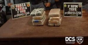 Imagem da notícia - Em Tefé, PM apreende tabletes de substância entorpecente