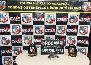 Imagem da notícia - Rocam detém homem em poder de arma de fogo