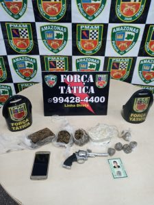 Imagem da notícia - Força Tática detém homem por tráfico de drogas no bairro Santa Inês