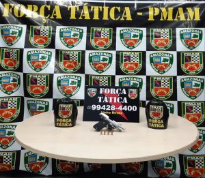 Imagem da notícia - Homem é preso por porte ilegal de arma de fogo no Coroado