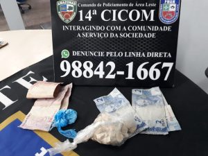 Imagem da notícia - Polícia Militar detém homem com drogas no Tancredo Neves