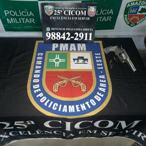 Imagem da notícia - PM prende jovem com arma de fogo no bairro Armando Mendes