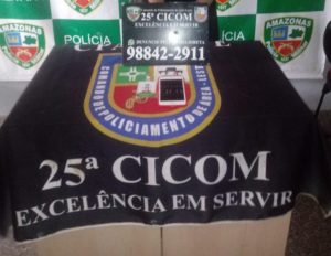 Imagem da notícia - Polícia Militar da 25ª Cicom, detém homem por roubo na zona leste
