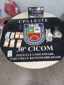 Imagem da notícia - Homem é preso por tráfico de drogas no bairro Jorge Teixeira