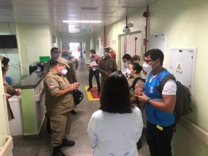 Imagem da notícia - Bombeiros militares reforçam atendimento no Hospital Universitário