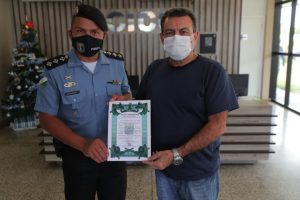 Imagem da notícia - Secretário da SSP-AM recebe título honorífico da Polícia de Roraima