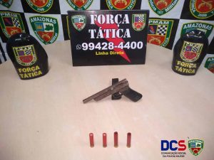 Imagem da notícia - Jovem é detido por disparos com arma de fogo em ramal na zona leste