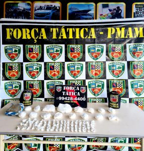 Imagem da notícia - Homem e mulher ligados ao tráfico de drogas na zona sul são presos