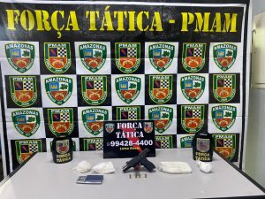 Imagem da notícia - Polícia Militar detém homem por tráfico de drogas no bairro Novo Aleixo