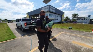 Imagem da notícia - PC e Dioa entregam de cilindros de oxigênio em Manaus e interior