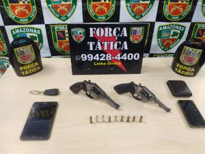 Imagem da notícia - PM prende 28 pessoas e retira de circulação 11 armas de fogo em Manaus