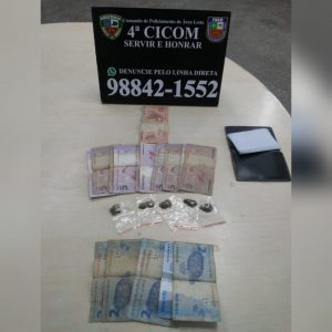 Imagem da notícia - Drogas são apreendidas pela Polícia Militar no Grande Vitória