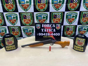 Imagem da notícia - Força Tática detém homem em posse de arma de fogo no Lírio do Vale II