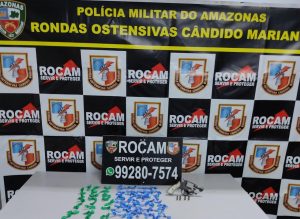 Imagem da notícia - Rocam detém homem por porte ilegal de arma e tráfico no centro