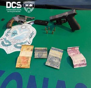 Imagem da notícia - PM detém homem em posse ilegal de arma de fogo, no Educandos