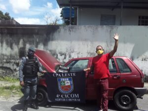 Imagem da notícia - PM da 4ª Cicom recuperam veículos com restrição de furto