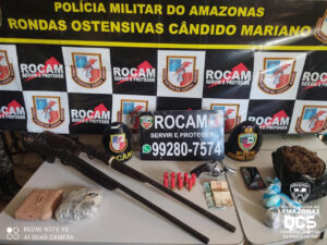 Imagem da notícia - PM prende 16 e retira de circulação nove armas de fogo no estado