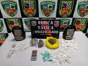 Imagem da notícia - PM prende 31 infratores e apreende oito adolescentes em Manaus