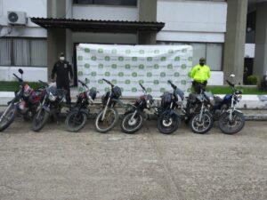 Imagem da notícia - PC-AM entrega motocicletas recuperadas oriundas de roubos na Colômbia