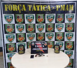 Imagem da notícia - Polícia Militar detém homem por porte ilegal de arma de fogo