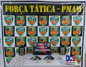 Imagem da notícia - Força Tática detém jovens envolvidos com o tráfico de drogas, no Centro