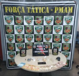 Imagem da notícia - Força Tática, prende homem envolvido com tráfico no São José