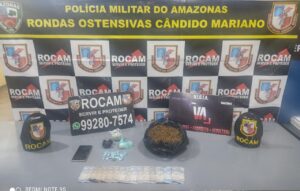 Imagem da notícia - PM prende jovem com mais de 1 quilo de entorpecentes, durante a Operação ‘Hórus’