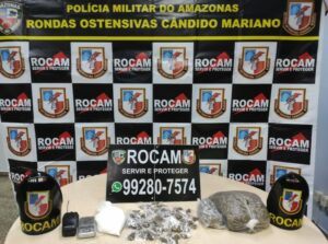 Imagem da notícia - PM prende homem com mais de 1,5 quilo de drogas na zona centro-oeste
