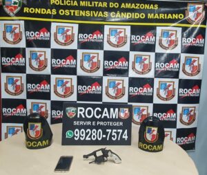 Imagem da notícia - PM prende homem por posse ilegal de arma de fogo, na zona leste