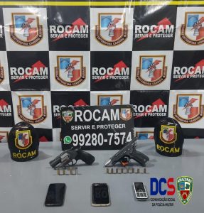 Imagem da notícia - Grupo que praticava roubos com uso de armas é preso em Tabatinga