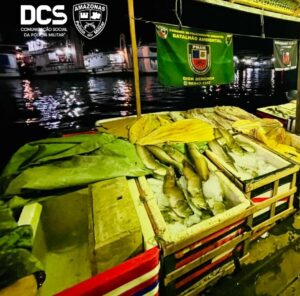 Imagem da notícia - Operação ‘Horus’: apreende 1,5 tonelada de pescado ilegal