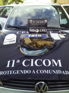 Imagem da notícia - Homem é preso por tráfico de drogas no bairro Ouro Verde