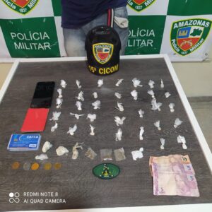 Imagem da notícia - PM detém homem com 40 porções de entorpecentes no bairro Nova Cidade