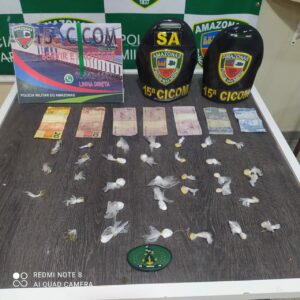 Imagem da notícia - PM apreende armas, drogas e prende 37 pessoas em Manaus