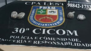 Imagem da notícia - Homem é detido pela Polícia Militar com 400 gramas de entorpecentes