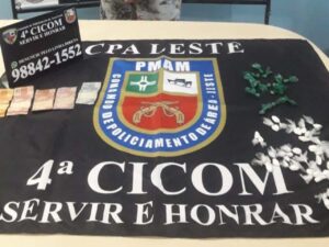 Imagem da notícia - PM prende homem com 44 porções drogas no bairro Novo Reino