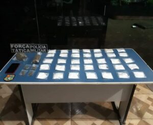 Imagem da notícia - Em Boca do Acre, PM prende homem por tráfico de drogas