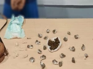 Imagem da notícia - PM detém homem ligado ao tráfico com 48 trouxinhas na Cidade Nova