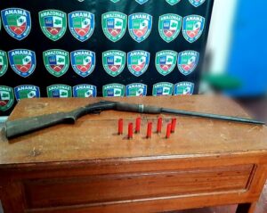 Imagem da notícia - Homem é preso com armas e drogas em comunidade de Anamã