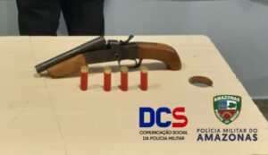 Imagem da notícia - PM prende 10 pessoas e apreende quatro armas de fogo no Amazonas