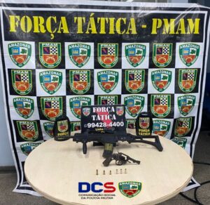 Imagem da notícia - Força Tática detém nove pessoas e apreende drogas e armas de fogo