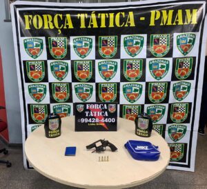 Imagem da notícia - PM detém homem por porte de arma de fogo no bairro Armando Mendes